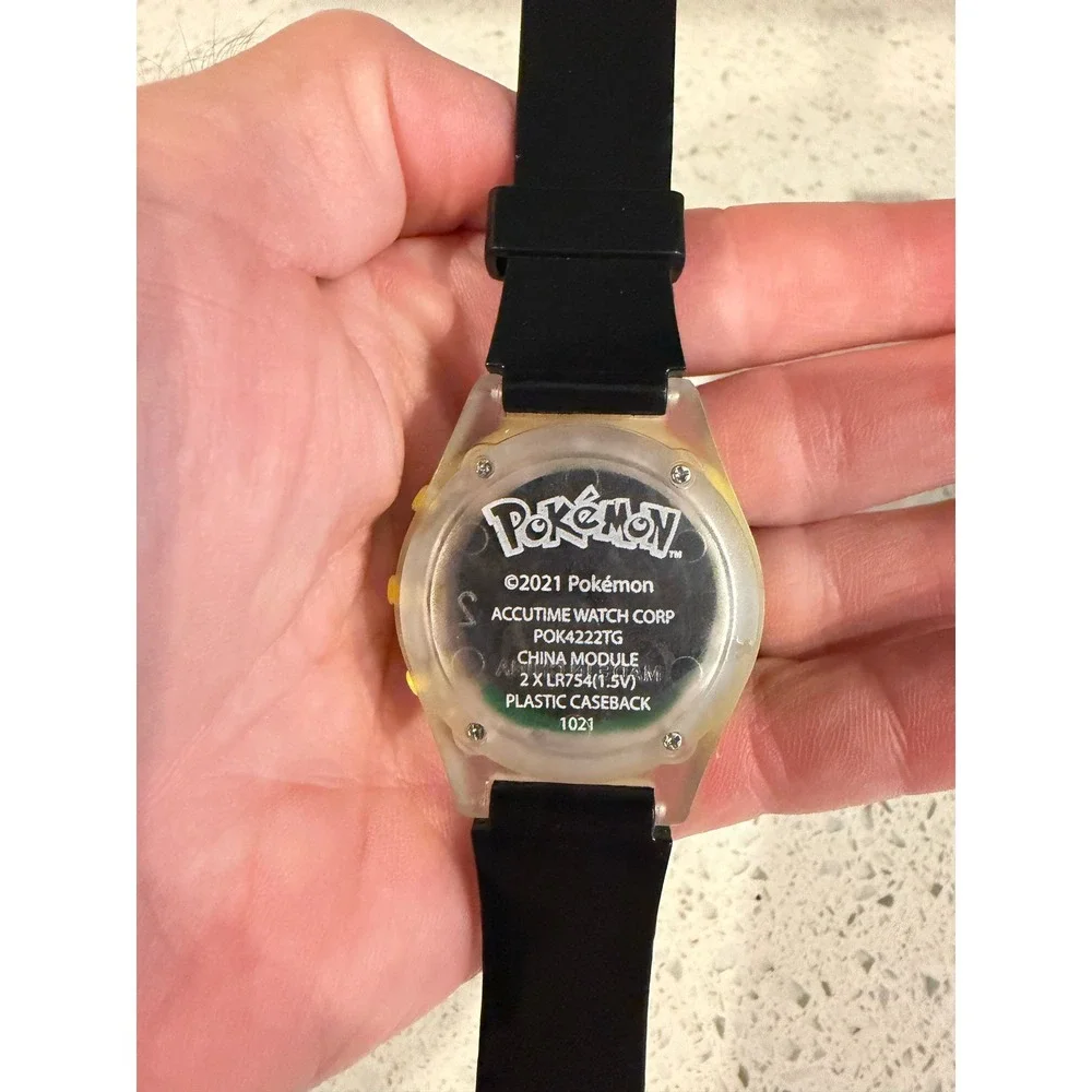 Pokemon Pikachu Digital Watch by Accutime (POK4222TG)